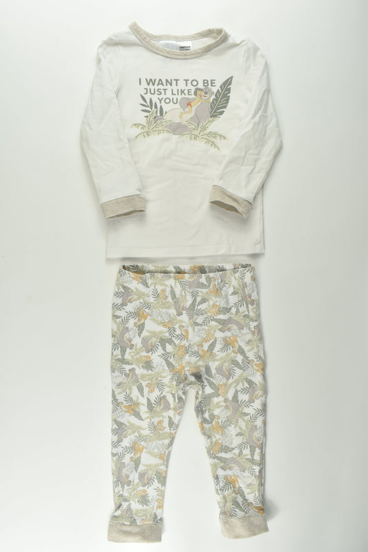 Disney Size 2 Jungle Book Pyjamas