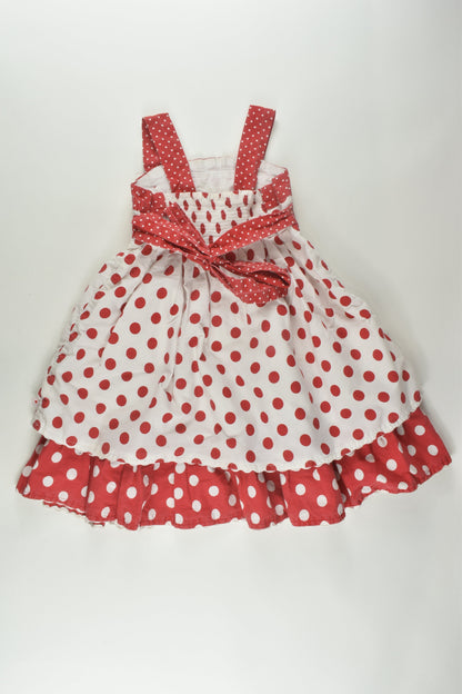 Disney Size 2 Minnie Mouse Lined Dress