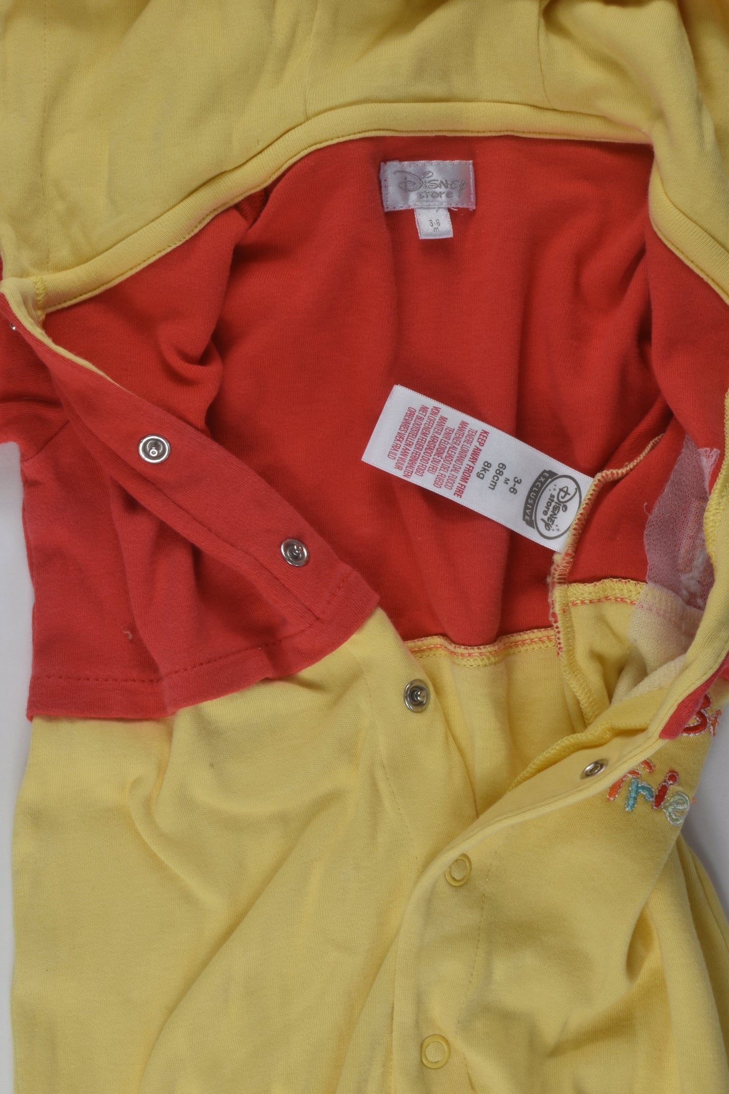 Disney Store Size 00 Winnie the Pooh Romper