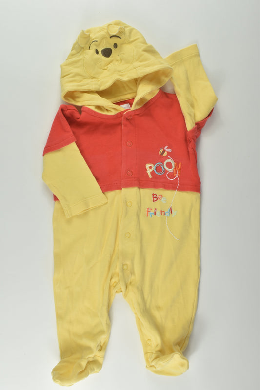 Disney Store Size 00 Winnie the Pooh Romper