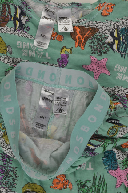 Disney X Bonds Size 7 'Finding Nemo' Short Pyjamas