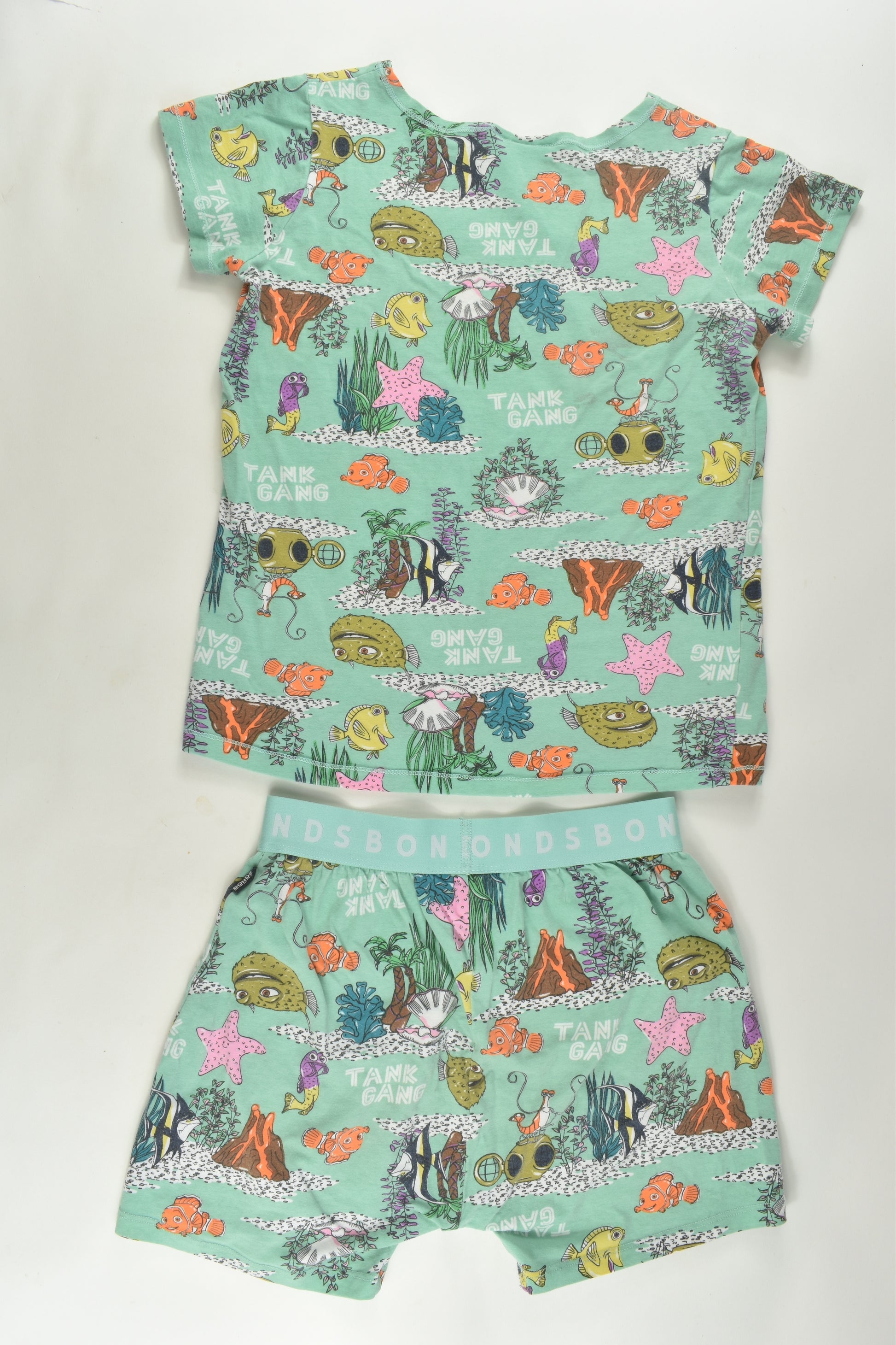 Disney X Bonds Size 7 'Finding Nemo' Short Pyjamas