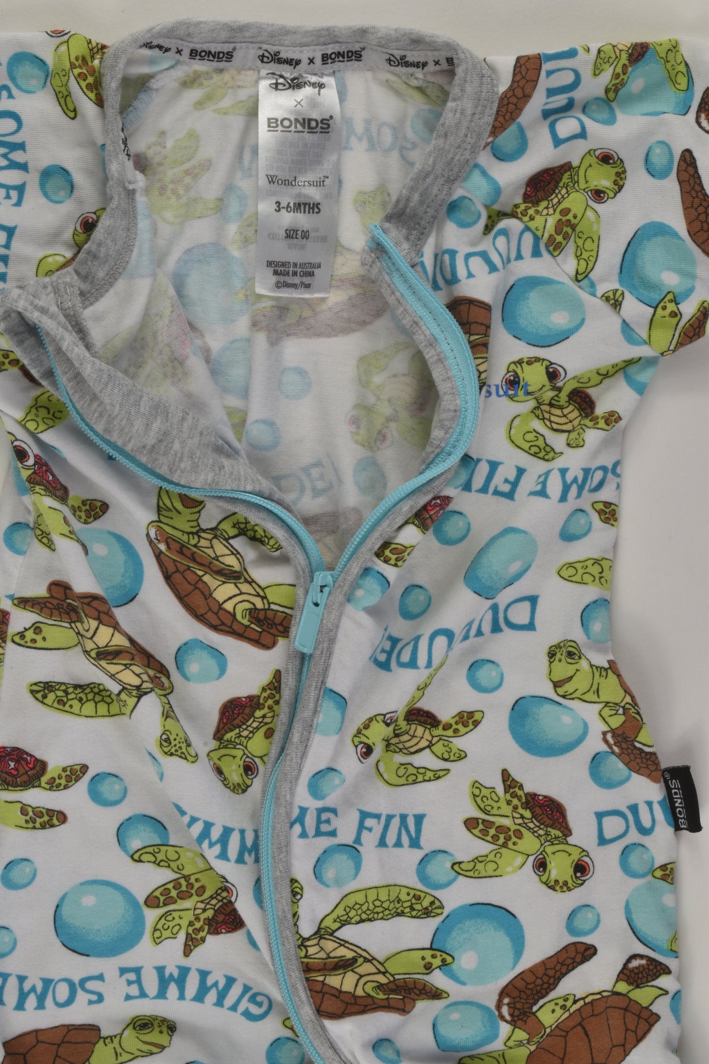 Disney x Bonds Size 00 Finding Nemo Wondersuit