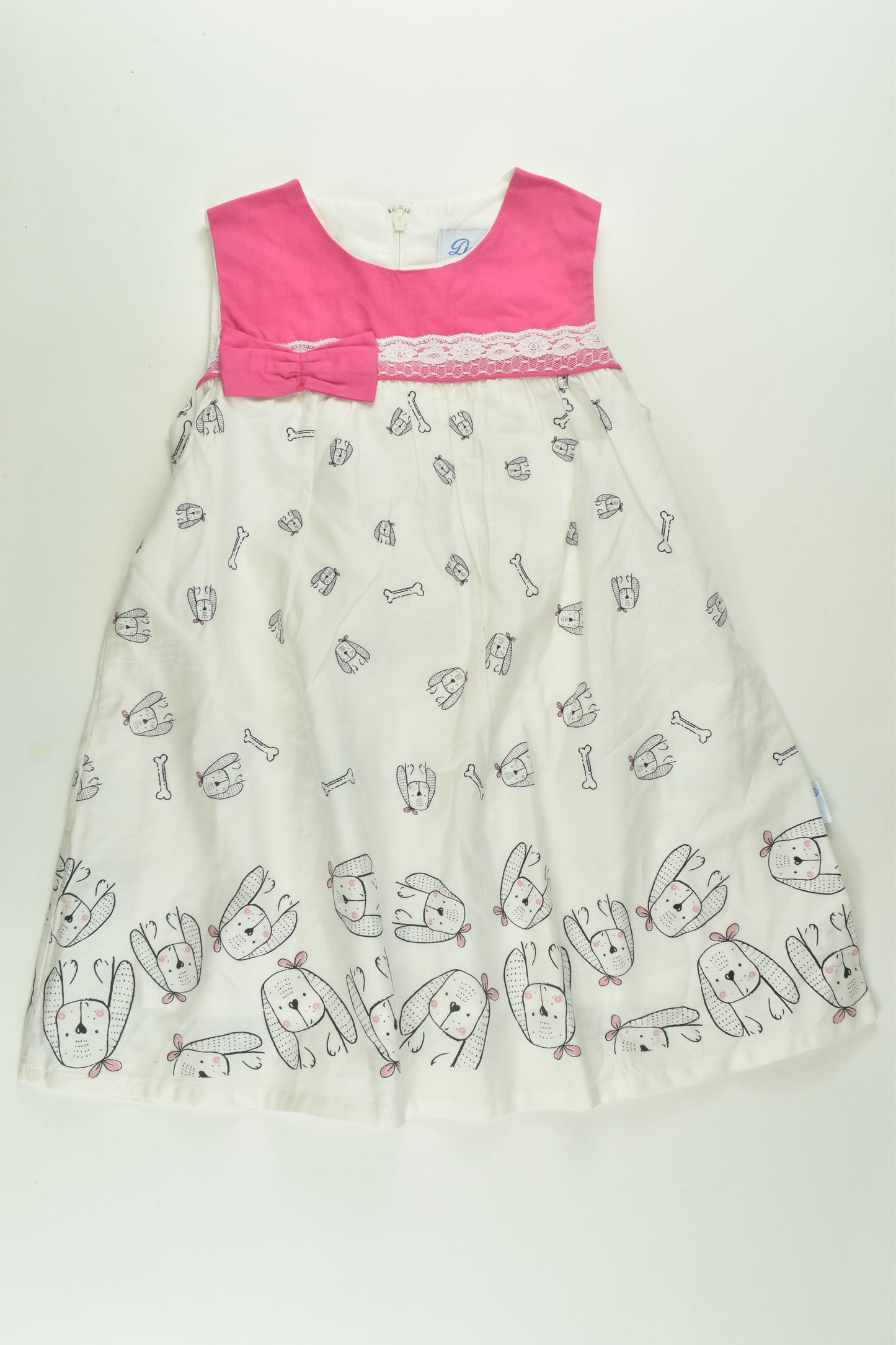 Donita Size 3 Dog Lined Dress