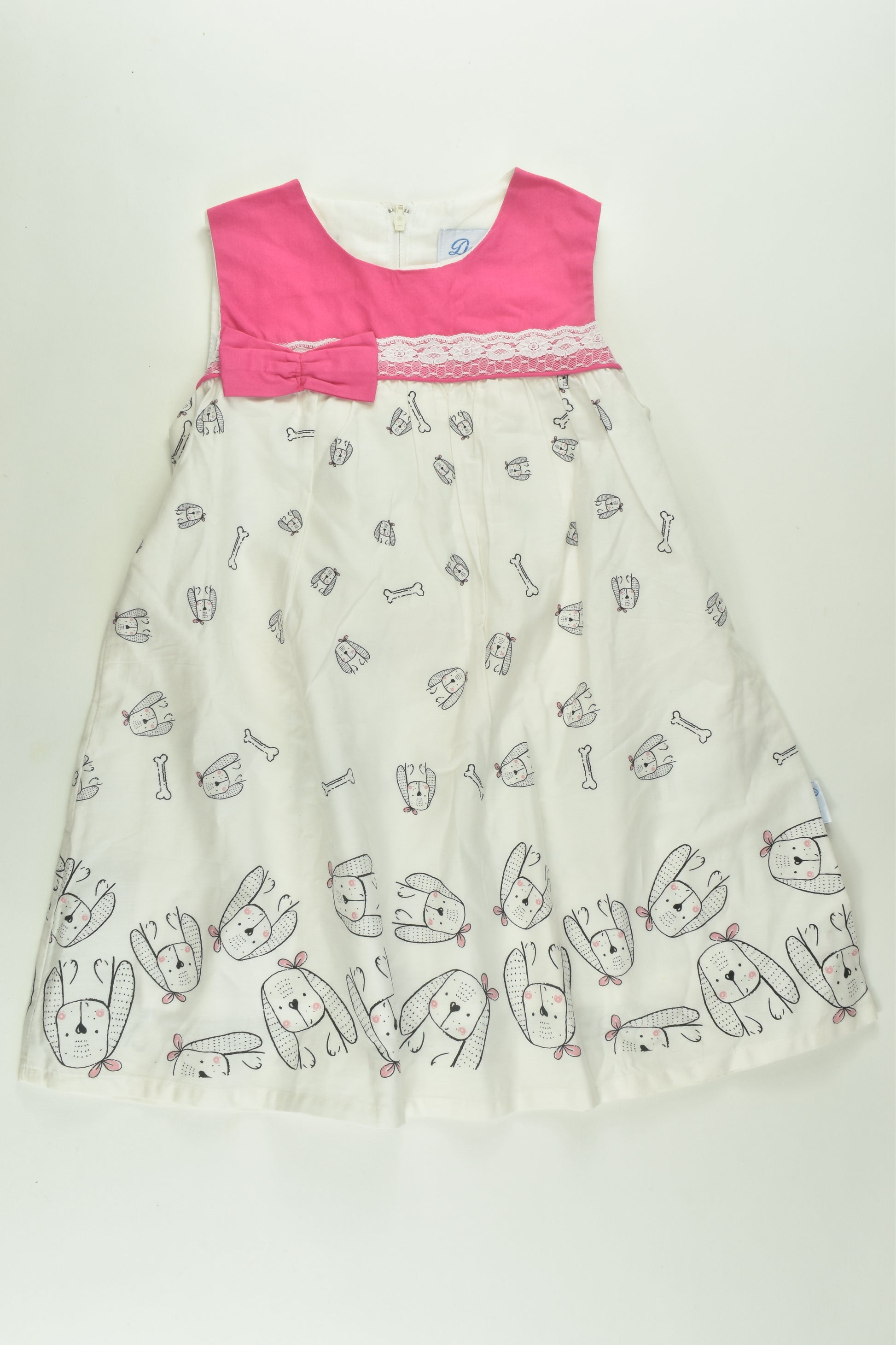 Donita Size 3 Dog Lined Dress