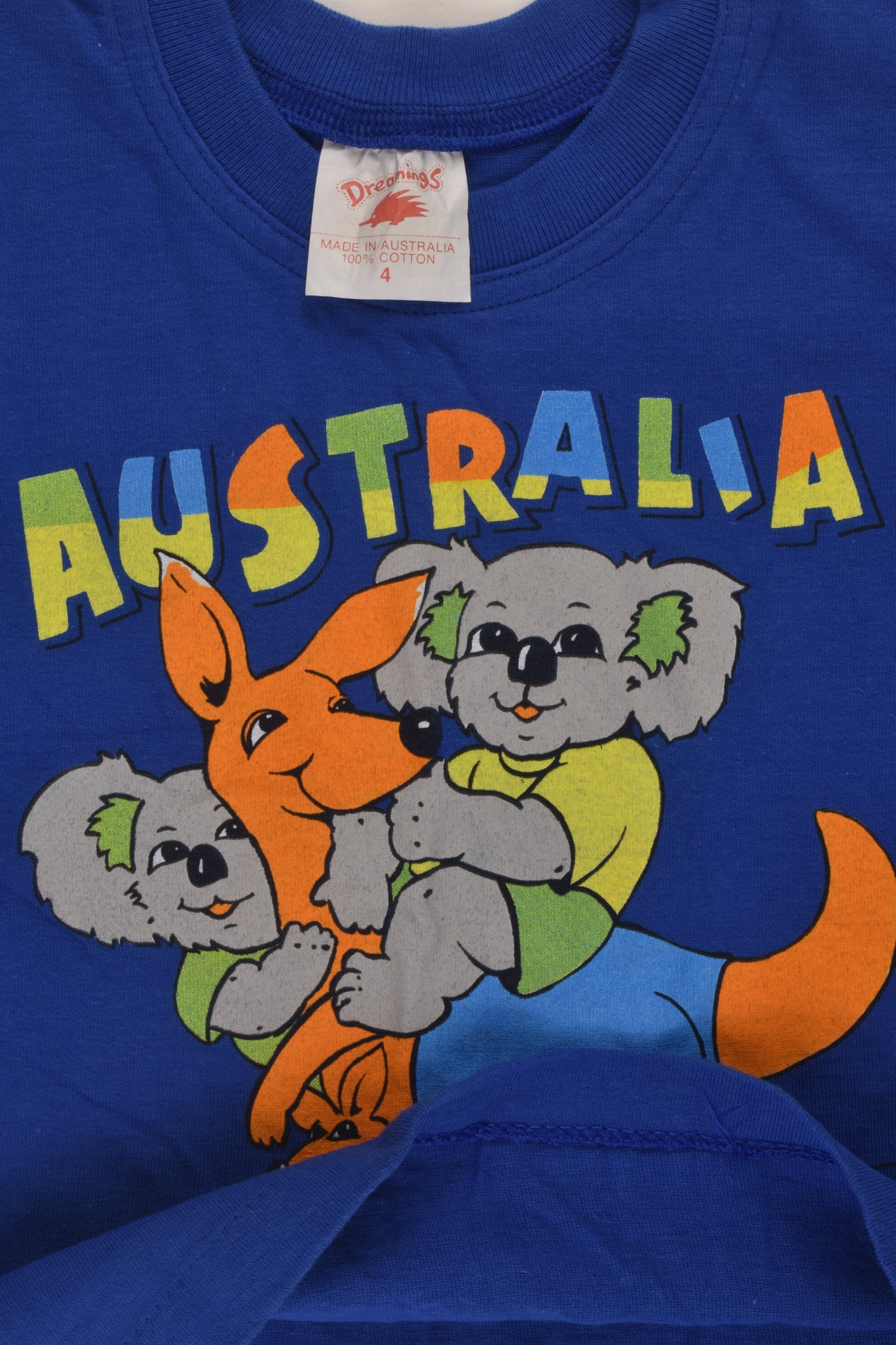 Dreamings Size 4 'Australia' T-shirt