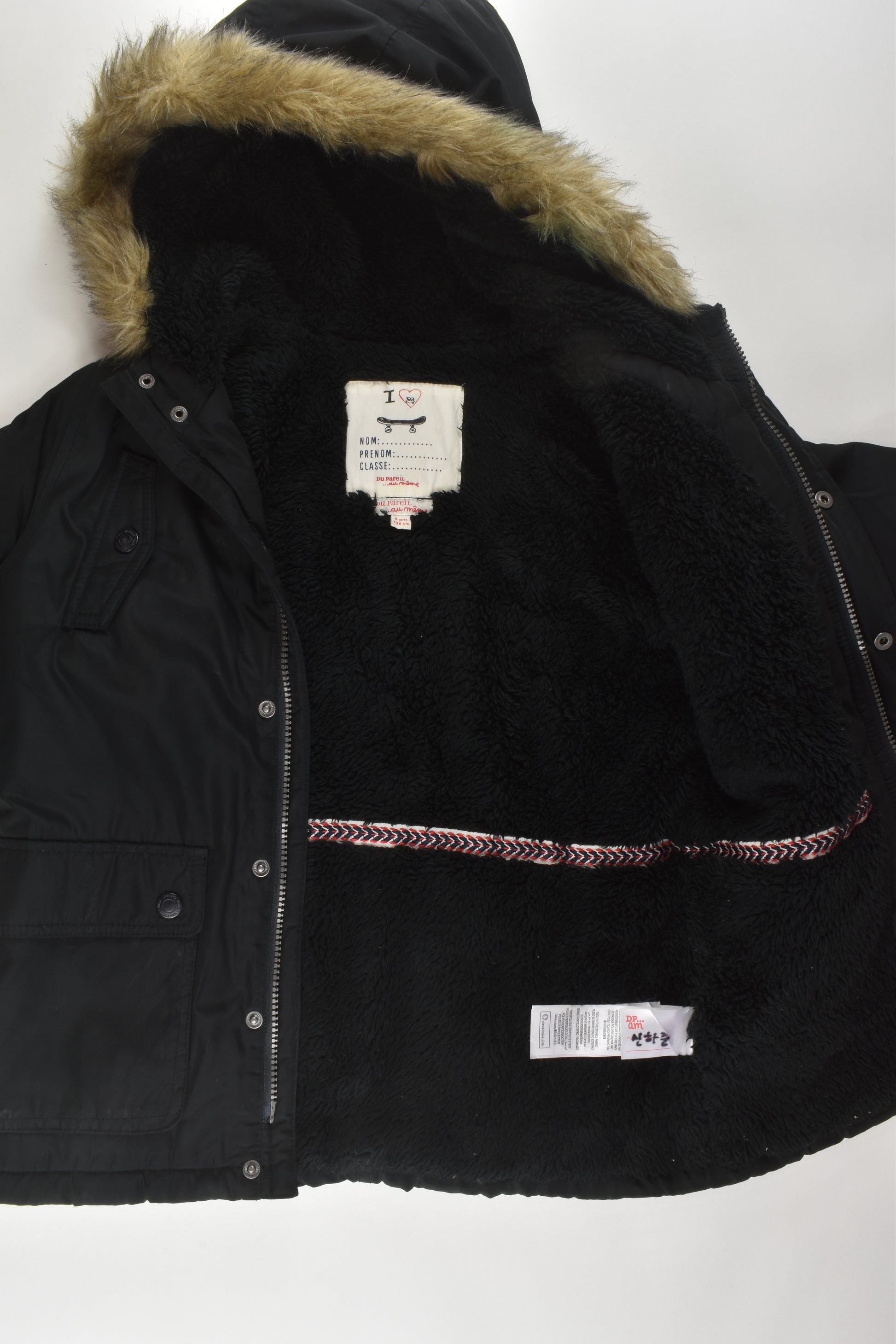 Du Pareil Au Même Size 8 Warm Winter Jacket