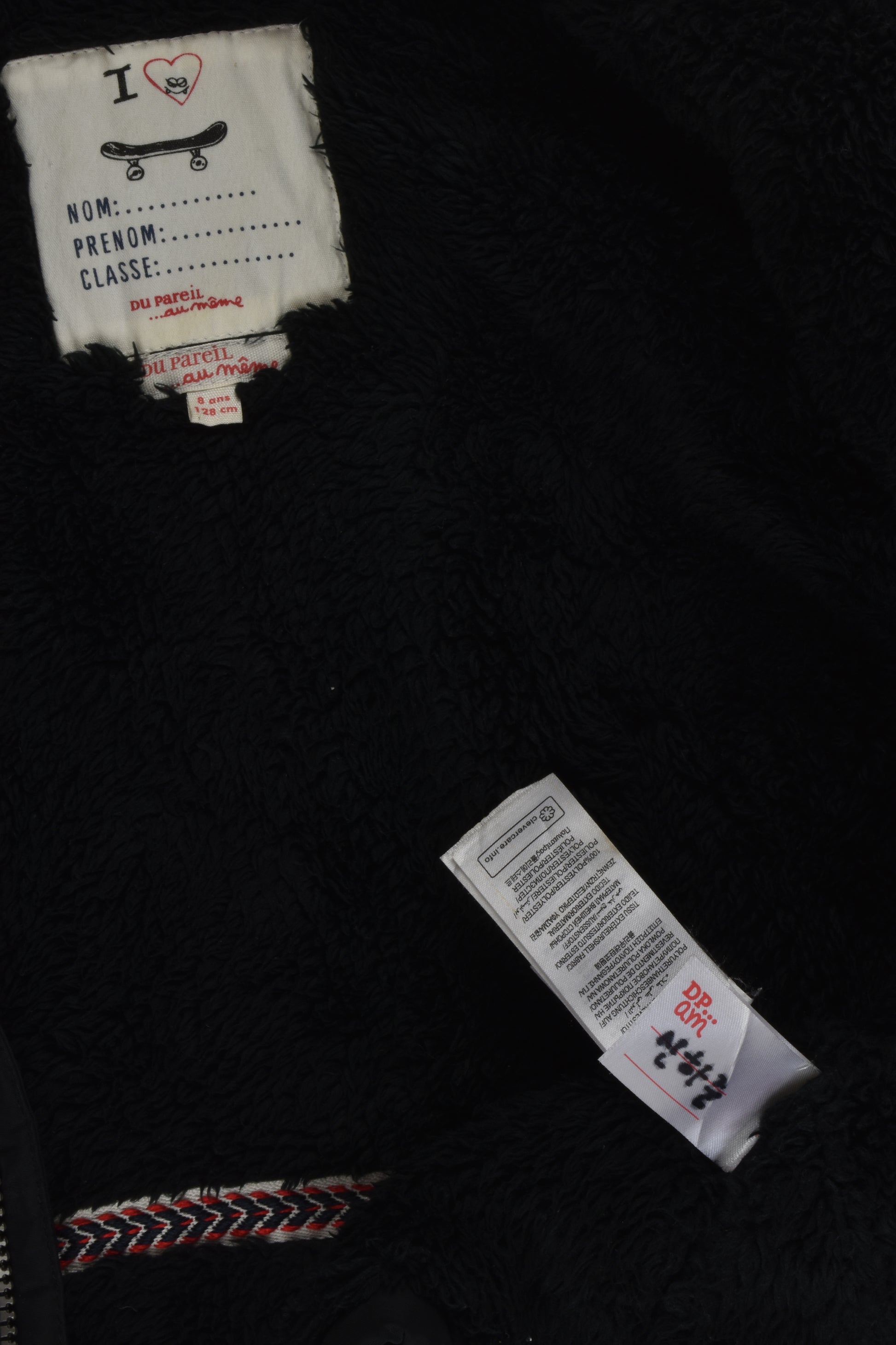 Du Pareil Au Même Size 8 Warm Winter Jacket