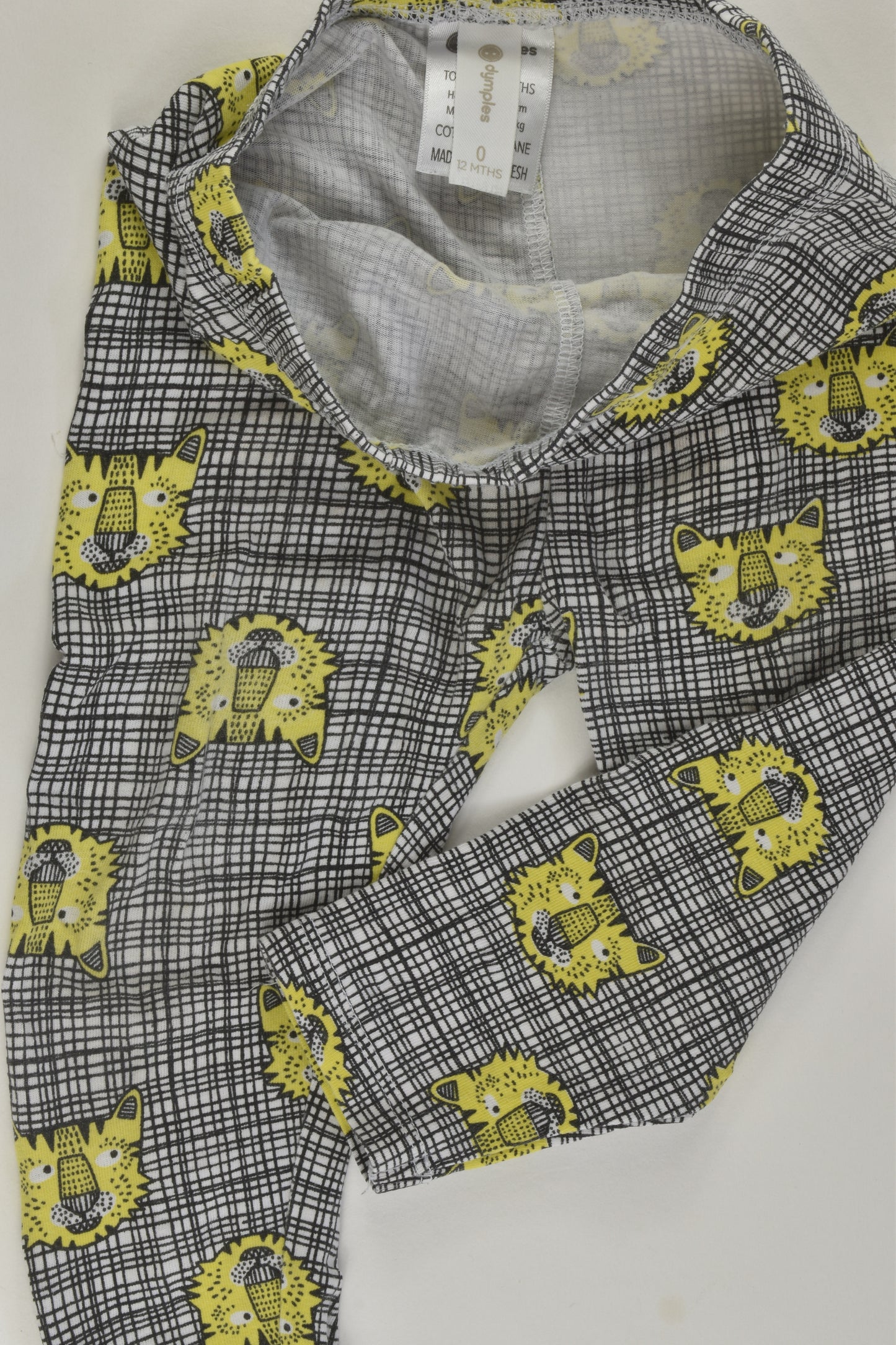 Dymples Size 0 Tiger Leggings