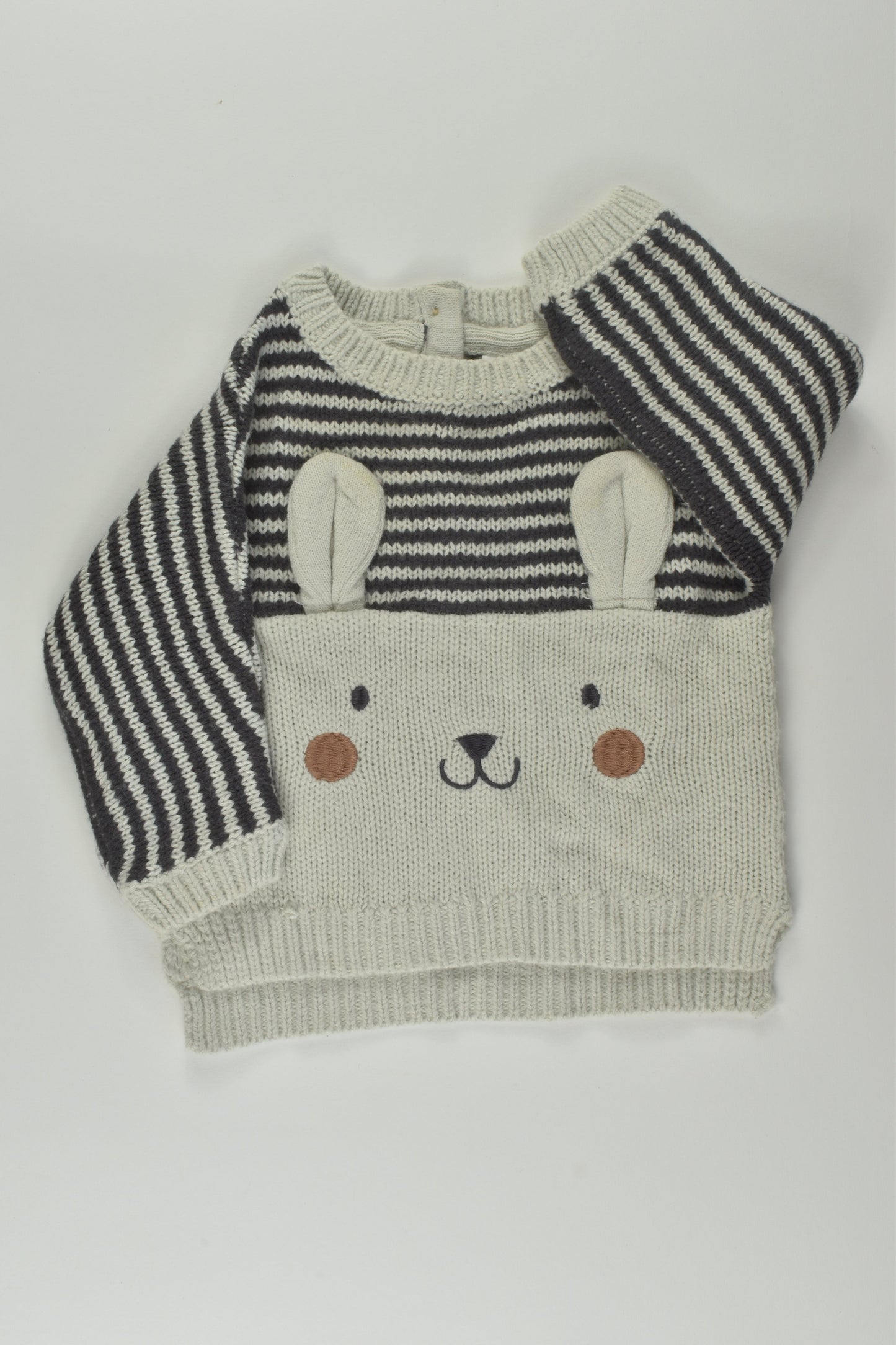 Dymples Size 00 Knit Bunny Jumper