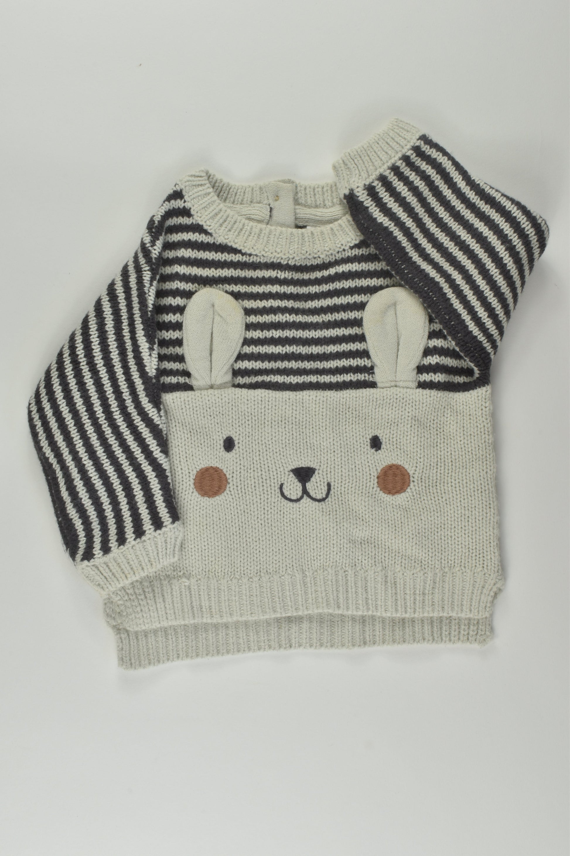 Dymples Size 00 Knit Bunny Jumper
