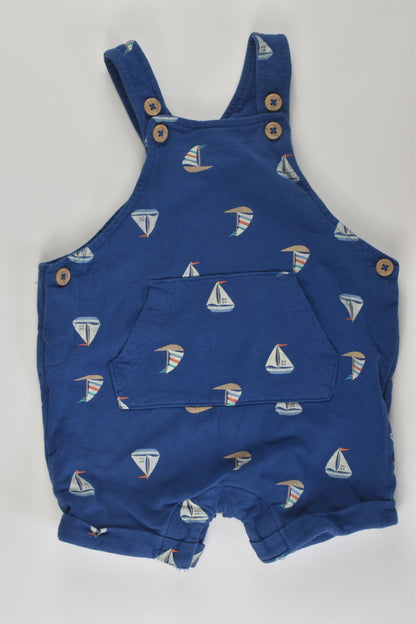 Dymples Size 00 Nautical Short Romper