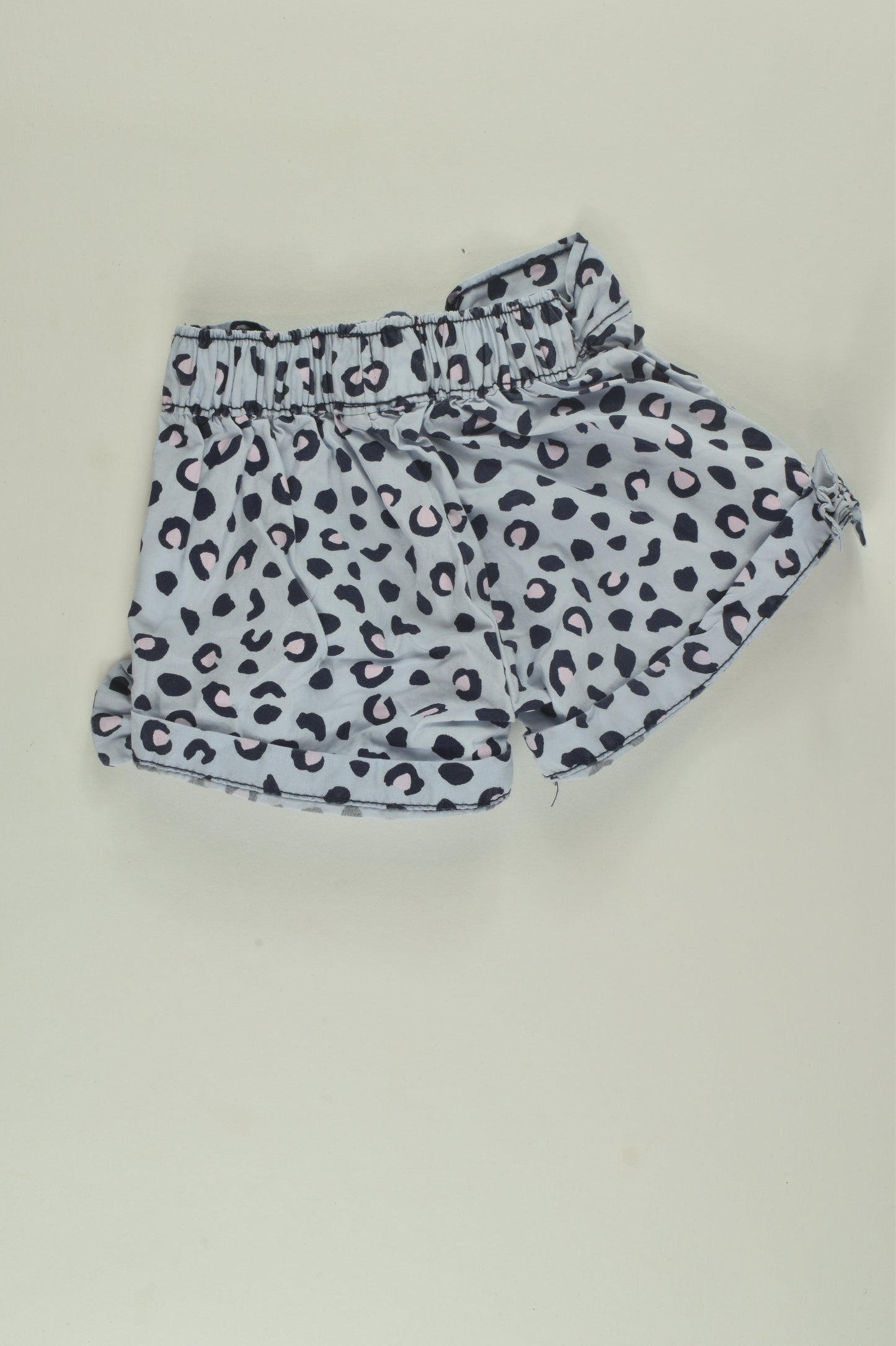 Dymples Size 000 Leopard Print Shorts