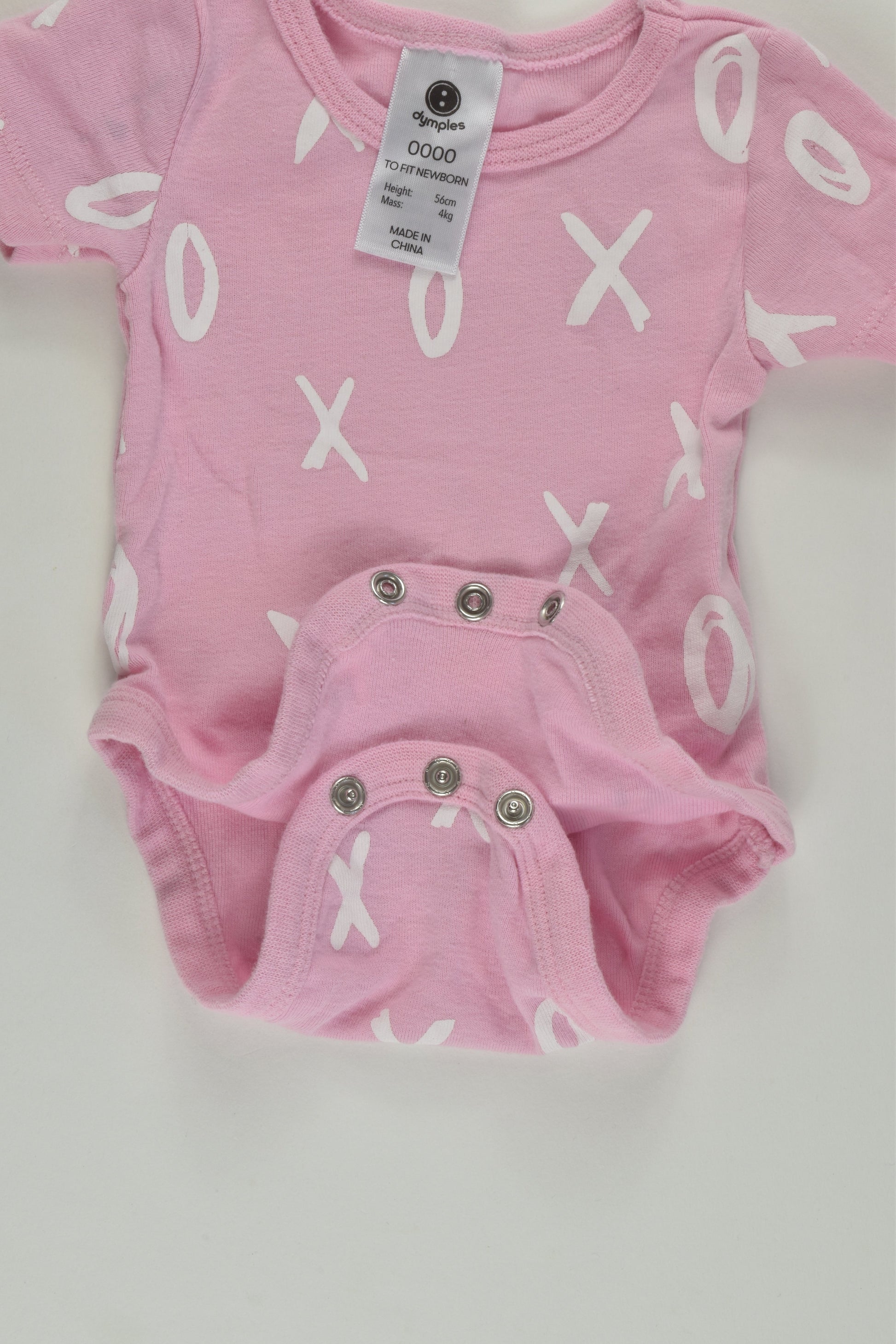 Dymples Size 0000 XOXO Bodysuit