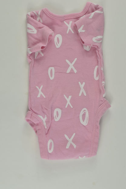 Dymples Size 0000 XOXO Bodysuit