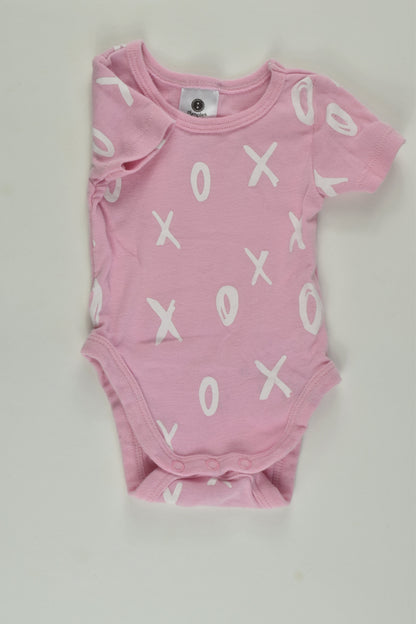 Dymples Size 0000 XOXO Bodysuit