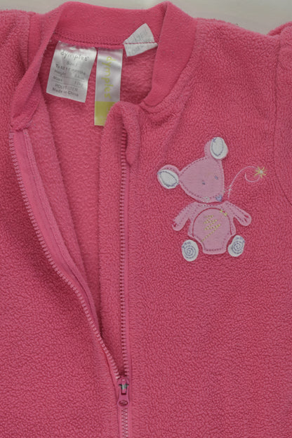 Dymples Size 1 Fleece Romper