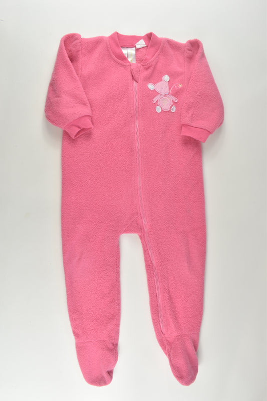 Dymples Size 1 Fleece Romper
