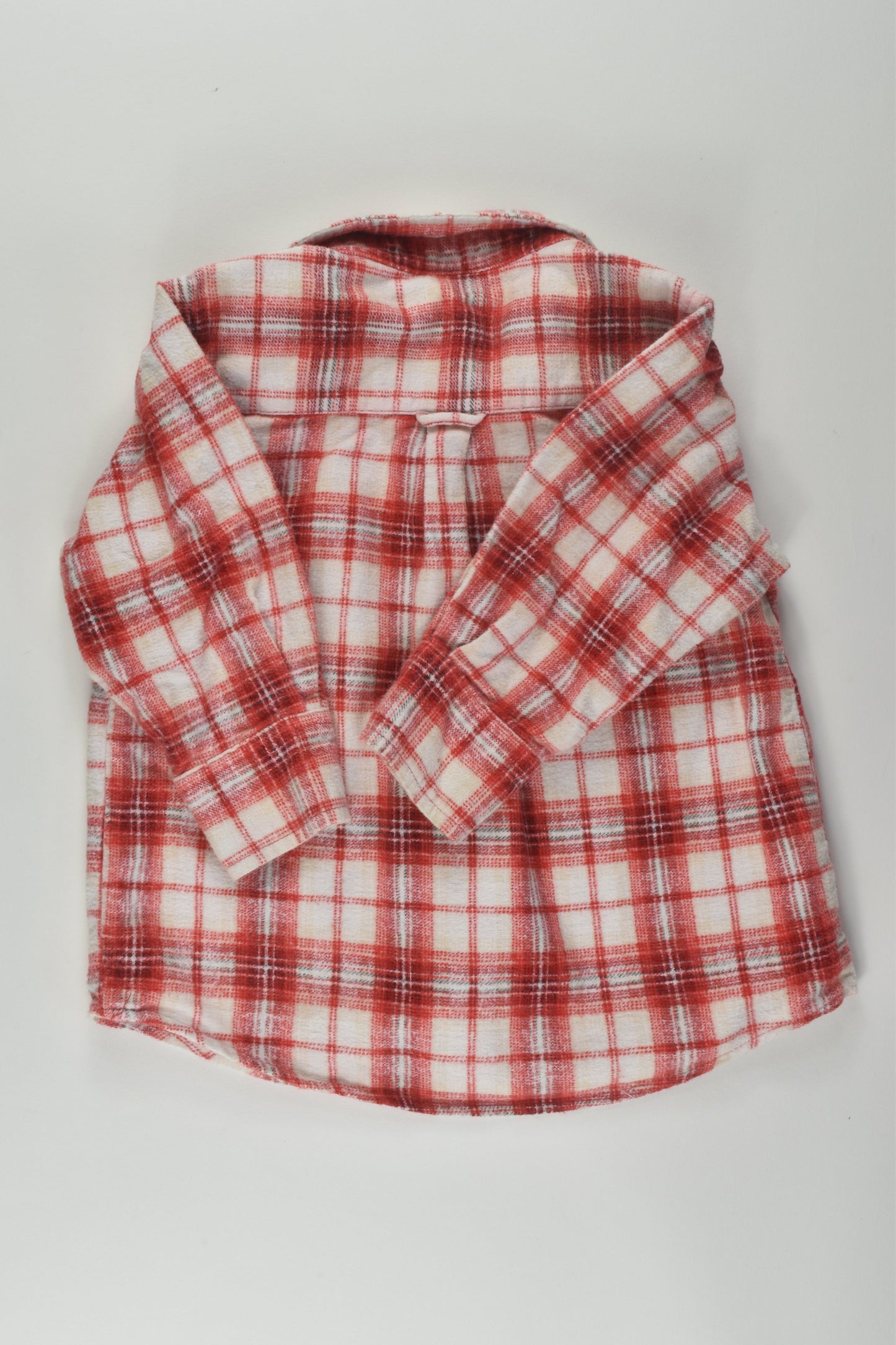 Dymples Size 1 Tractor Flannel Shirt