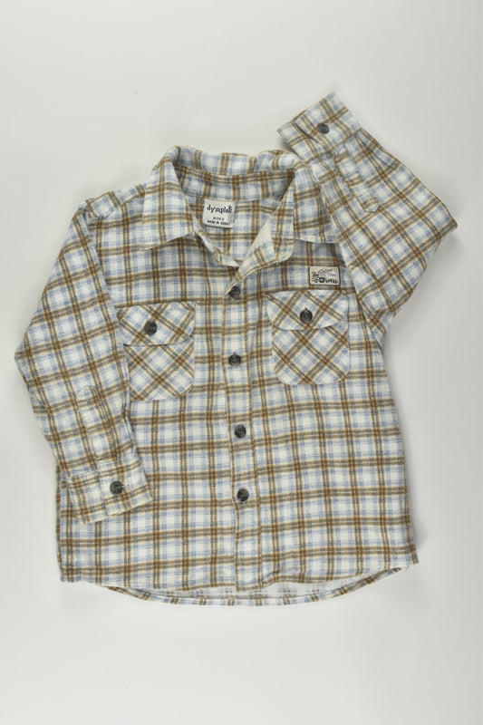 Dymples Size 2 Flannel Shirt