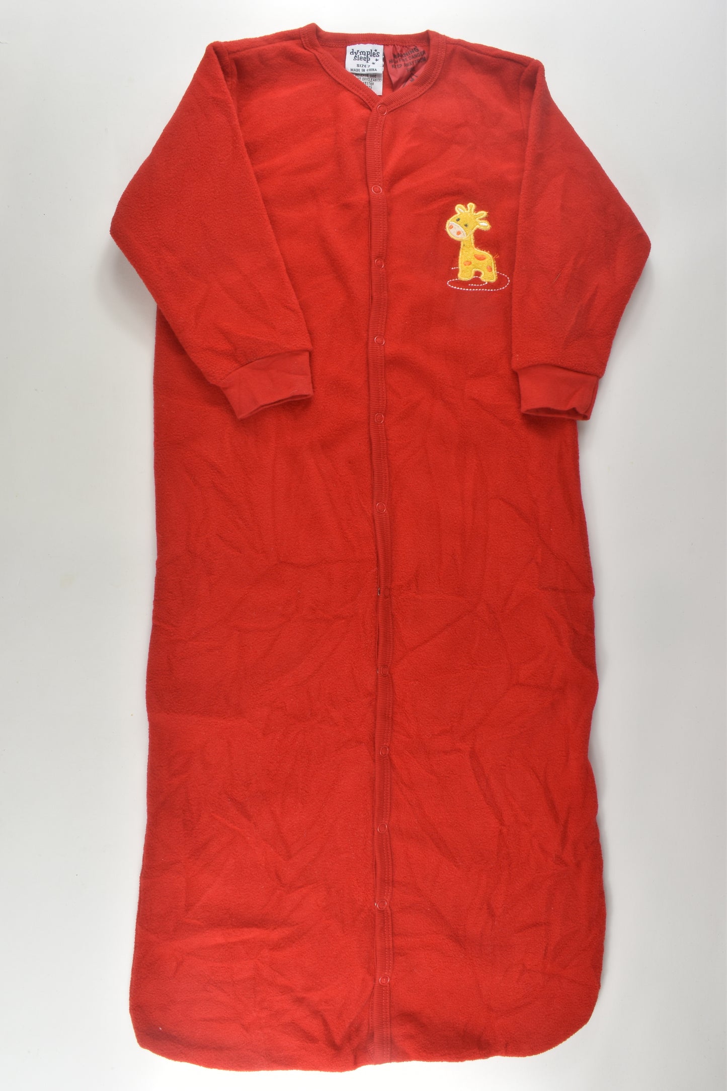 Dymples Size 2 Fleece Sleeping Bag