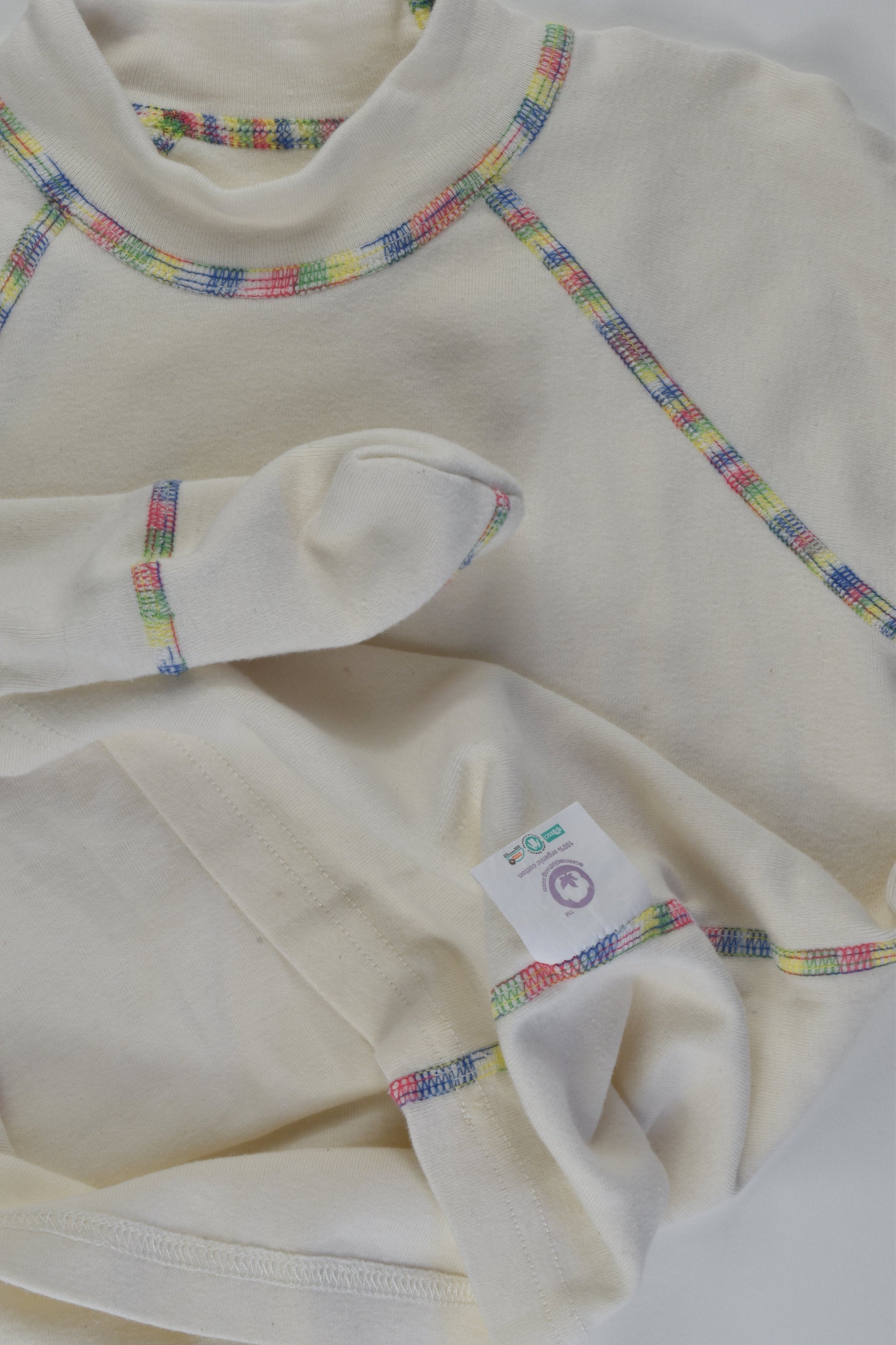 Eczema Clothing Size 7-8 Mitten Top