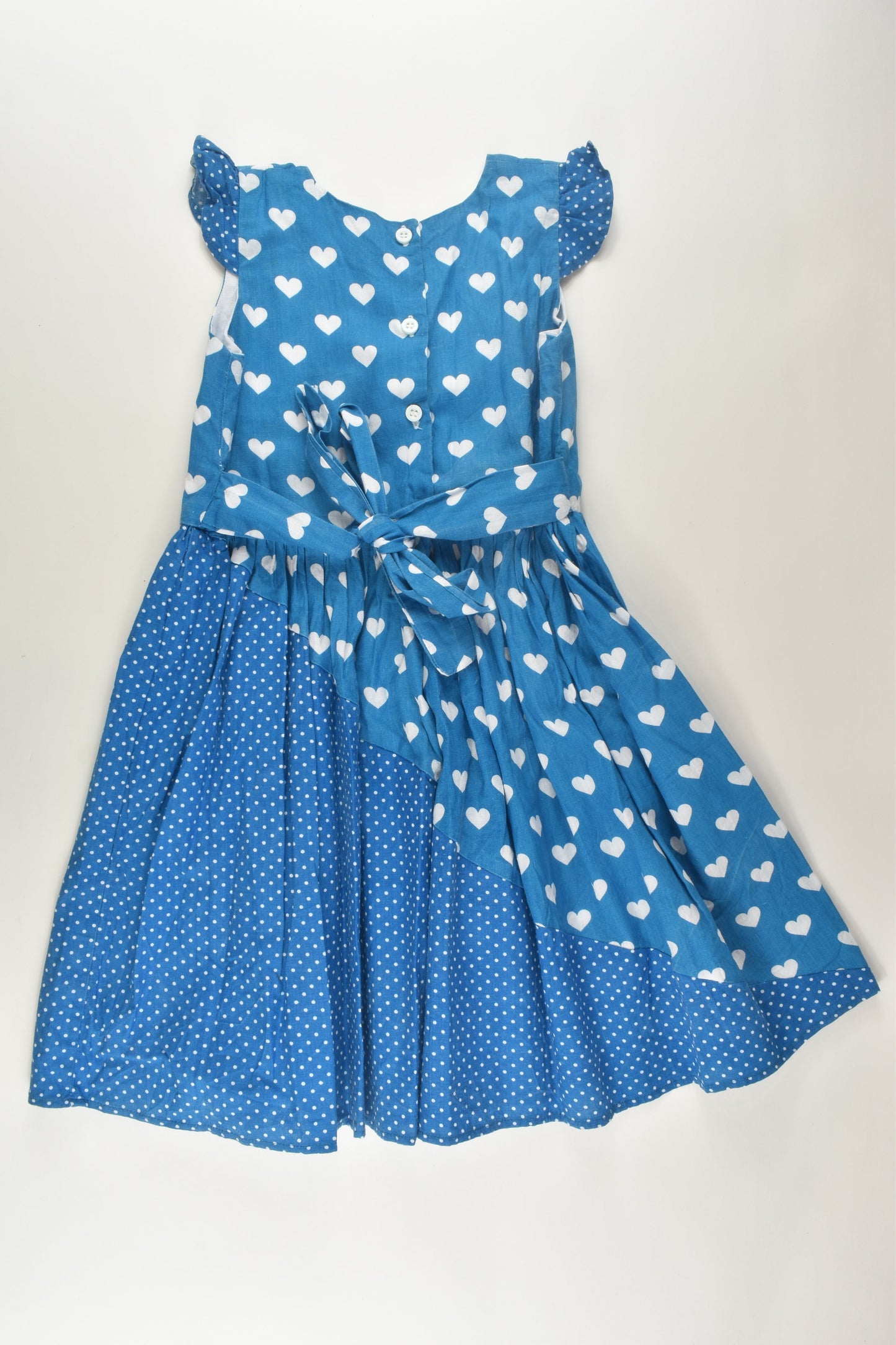 Elfin Kidz Size 6/7 Love Hearts Dress