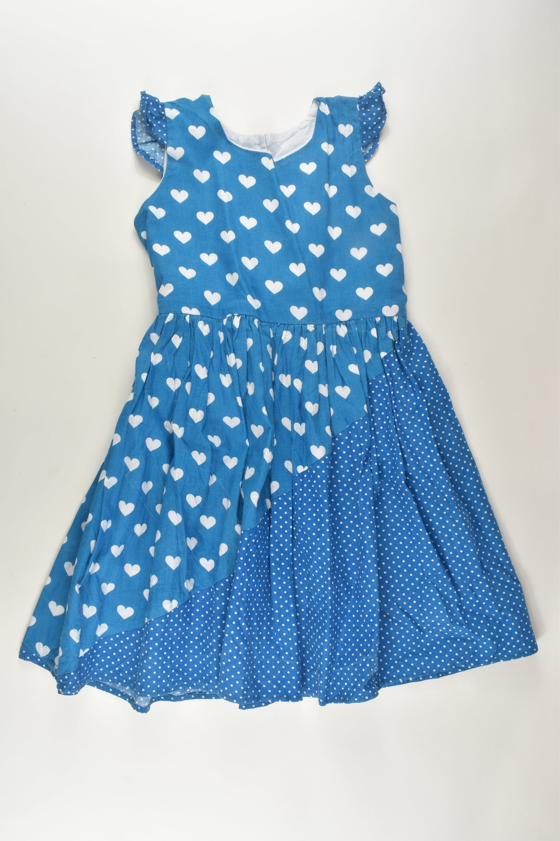 Elfin Kidz Size 6/7 Love Hearts Dress