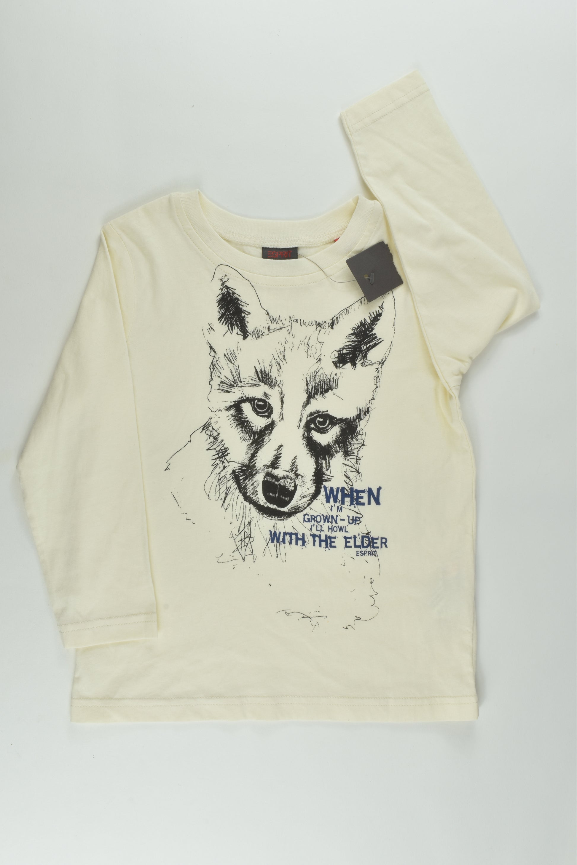 Esprit Size 2-3 Wolf Top