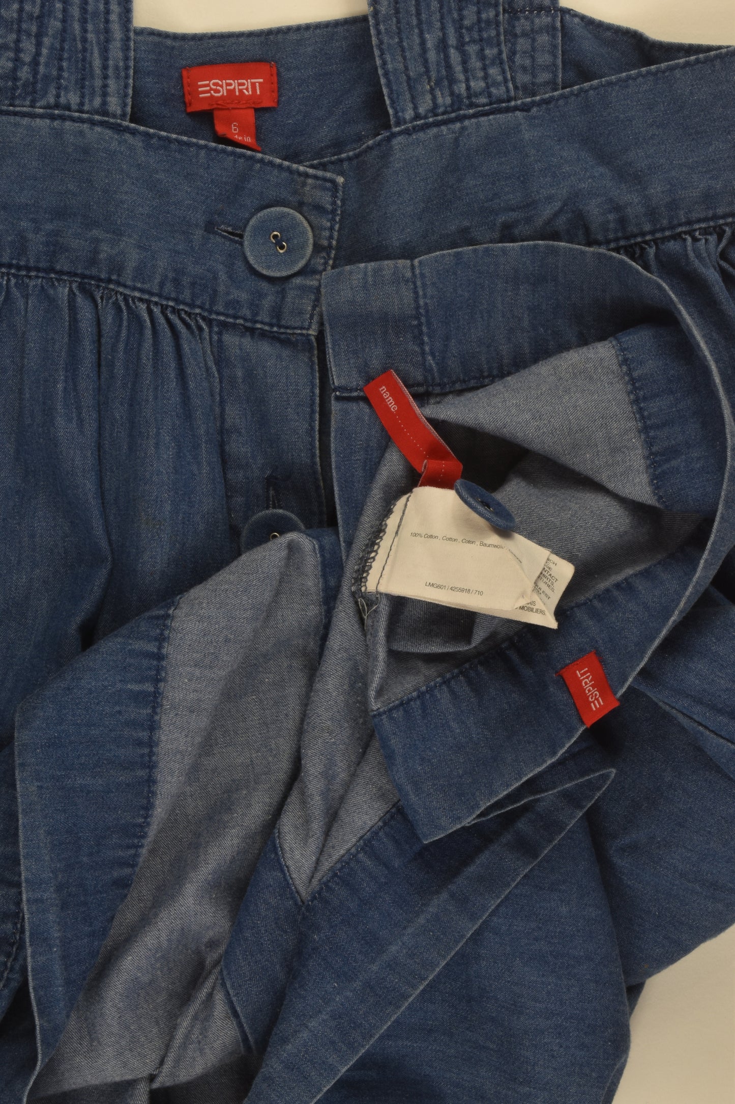 Esprit Size 6 Lightweight Denim Dress