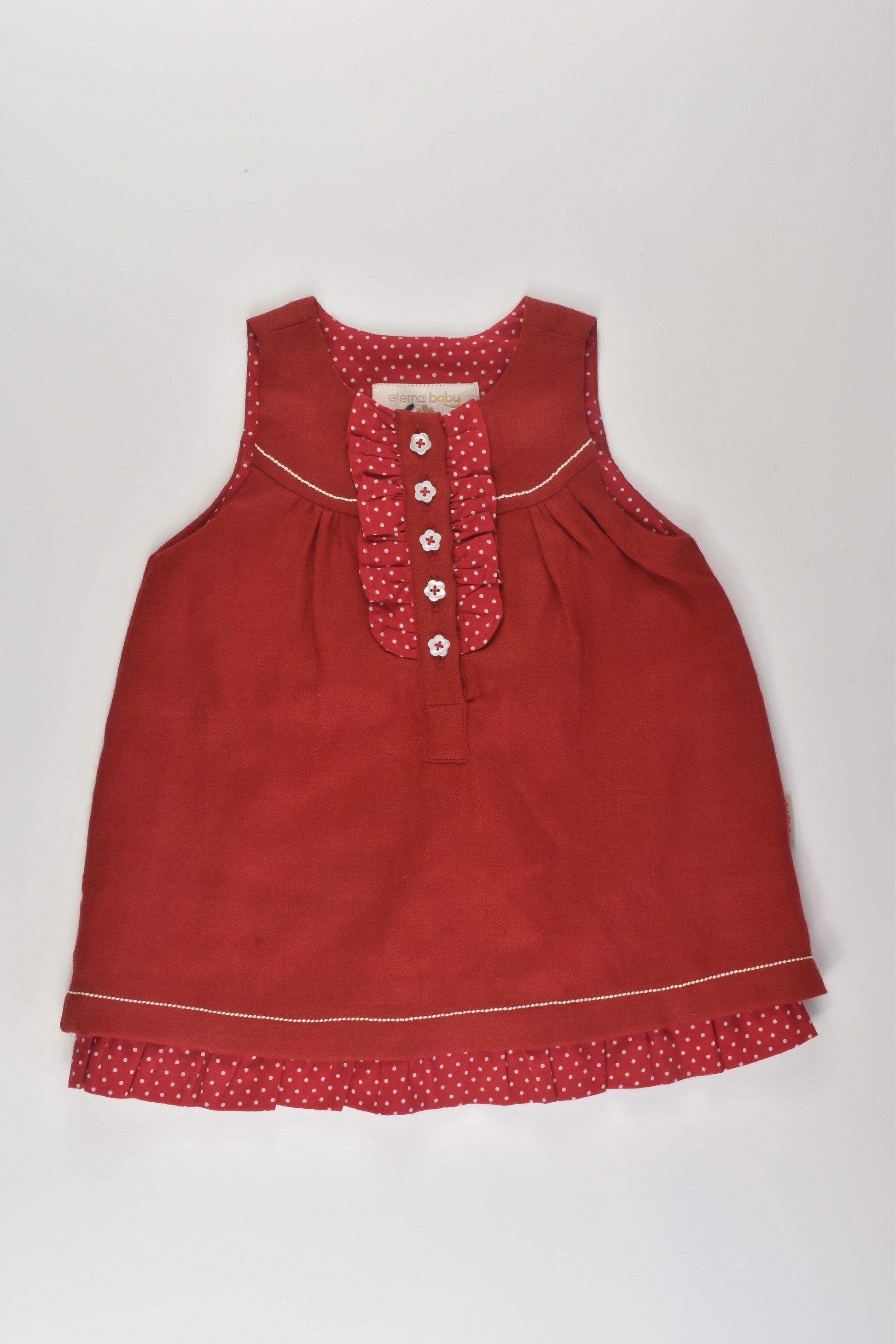 Eternal Baby Size 0 Lined Wool Dress