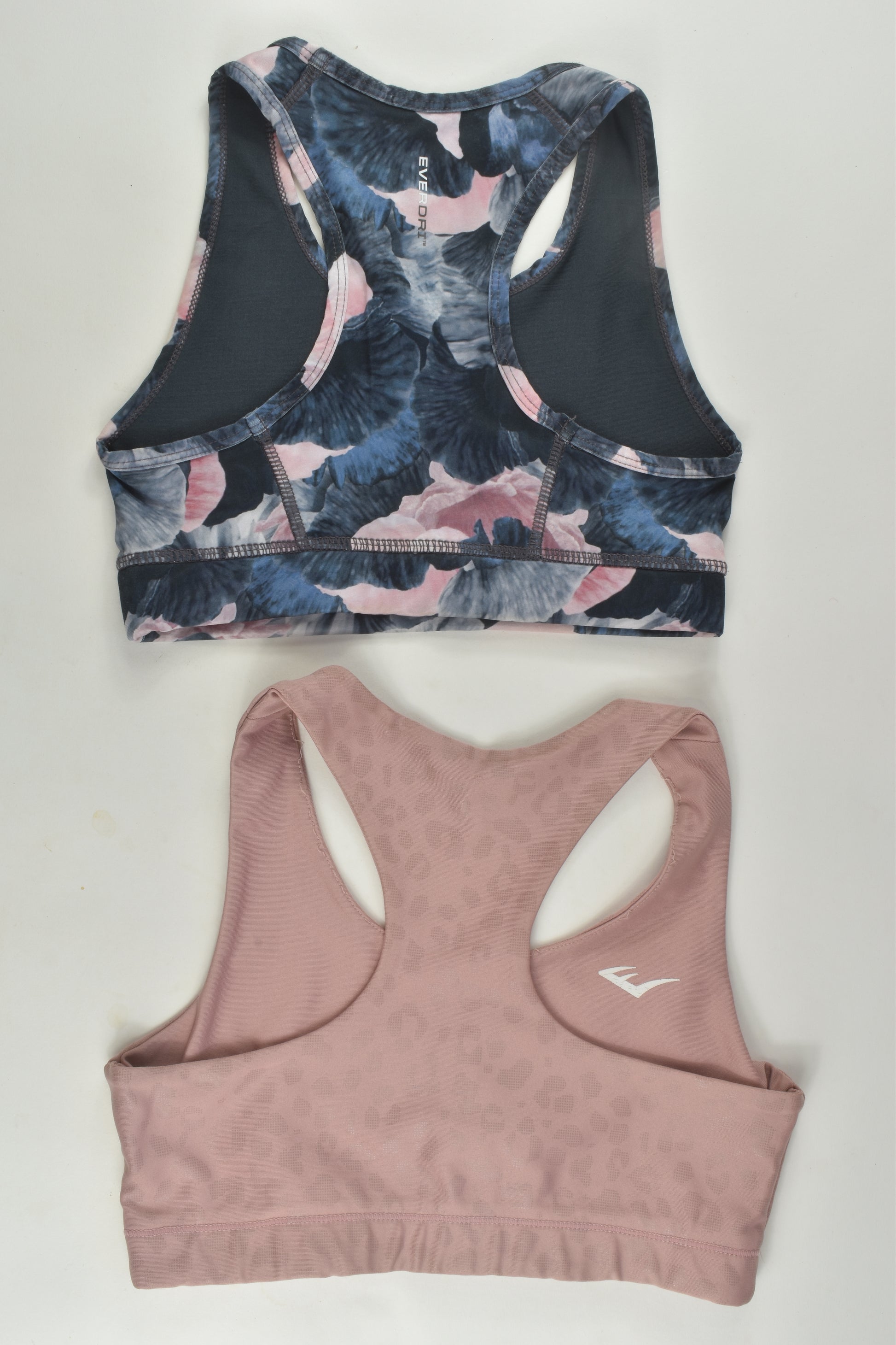 Everlast Kids Size 8-10 Sport Crop Top x2