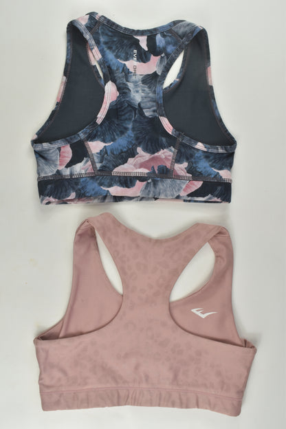 Everlast Kids Size 8-10 Sport Crop Top x2