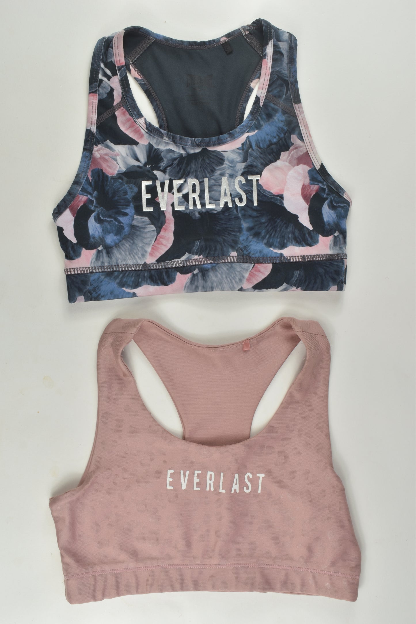 Everlast Kids Size 8-10 Sport Crop Top x2