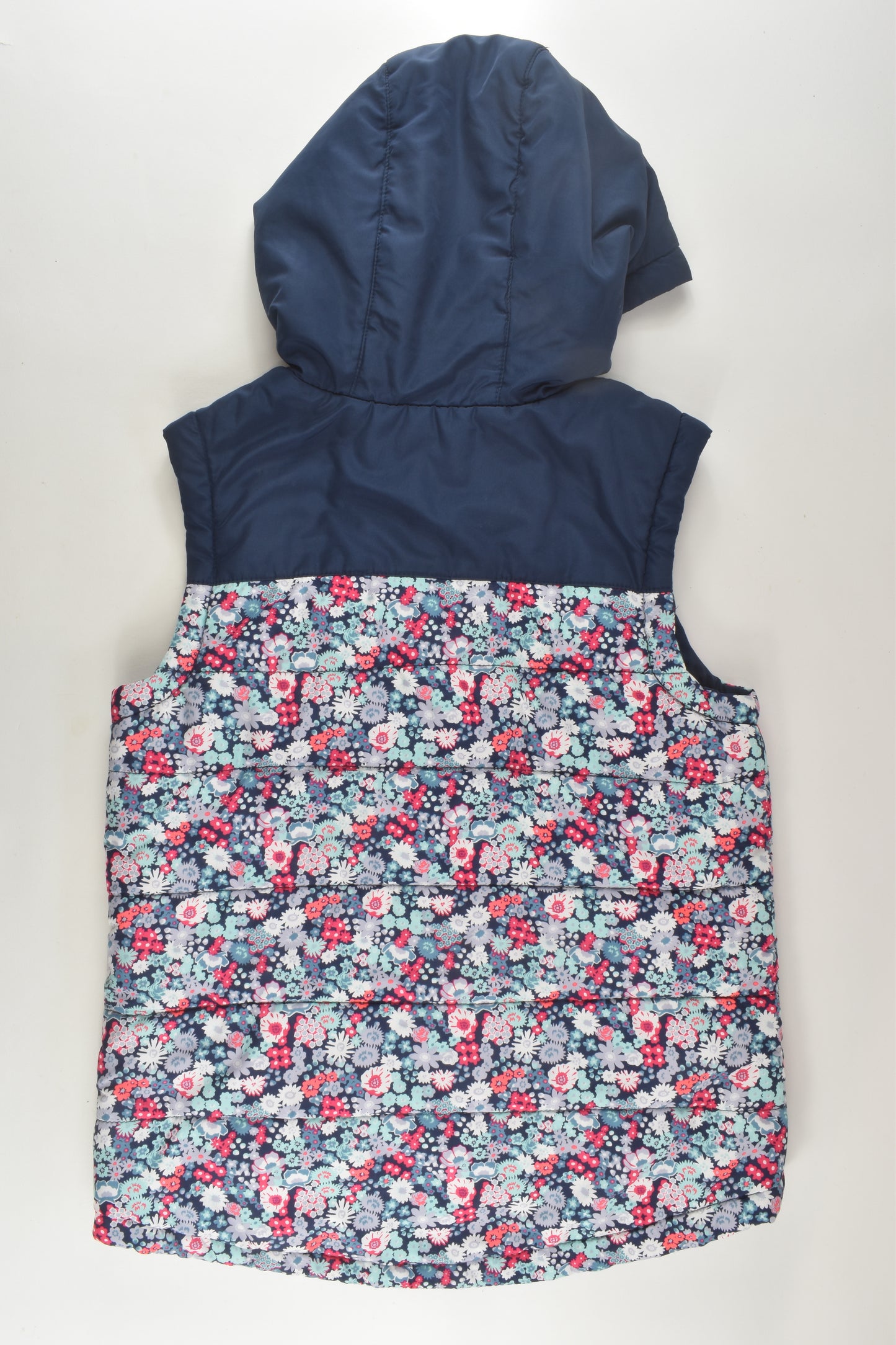 Eve's Sister Size 12 Floral Puffer Vest