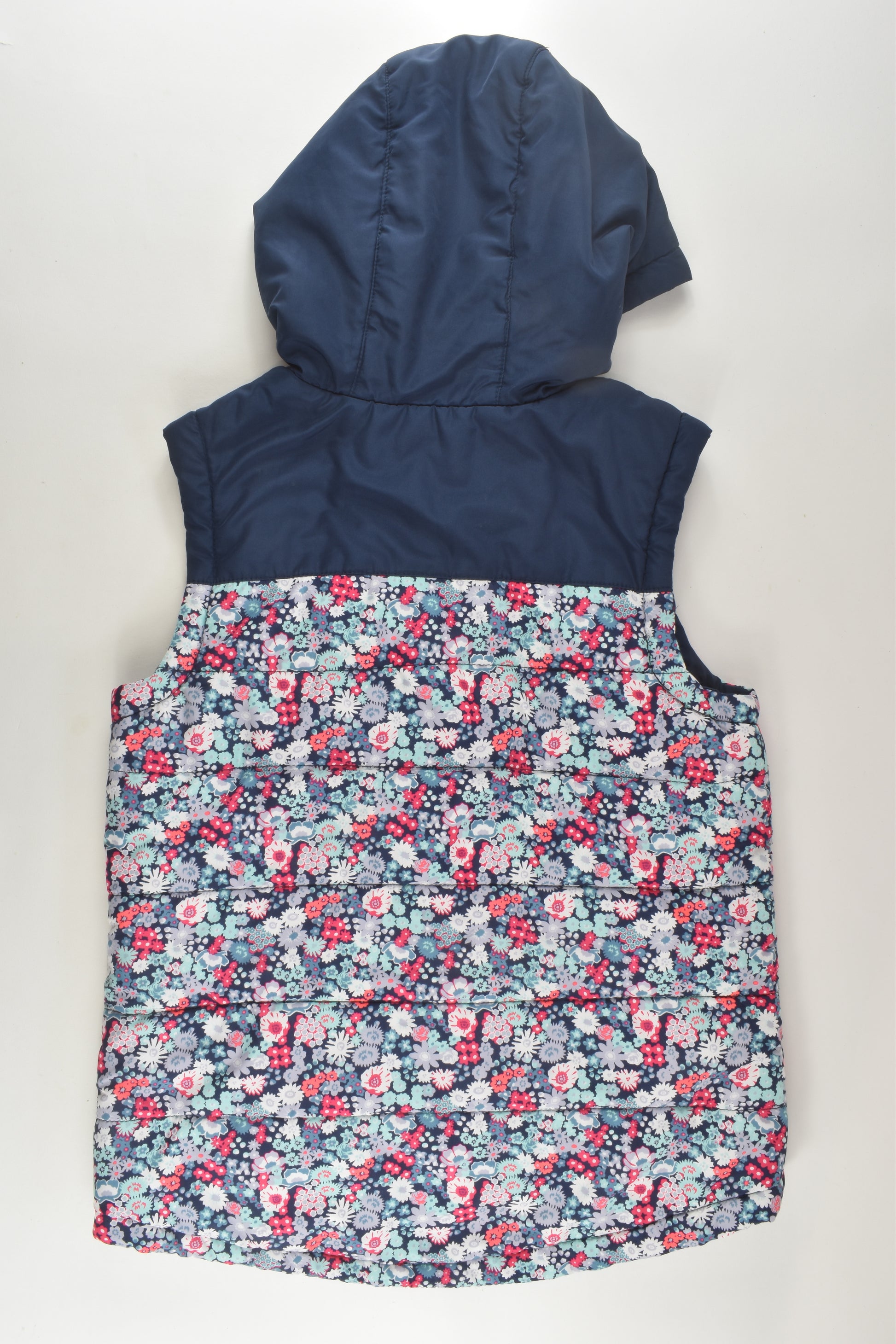 Eve's Sister Size 12 Floral Puffer Vest