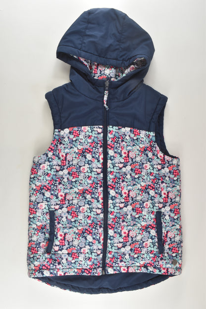 Eve's Sister Size 12 Floral Puffer Vest