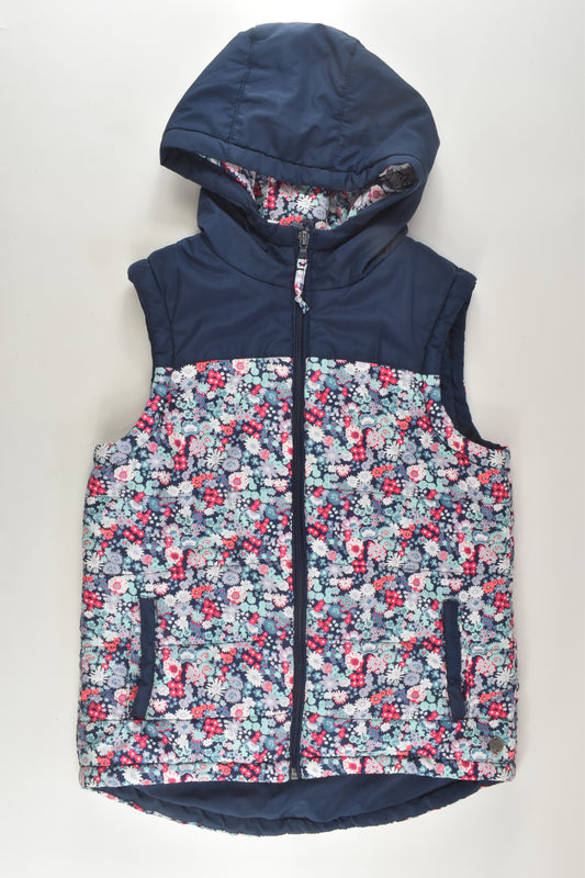 Eve's Sister Size 12 Floral Puffer Vest