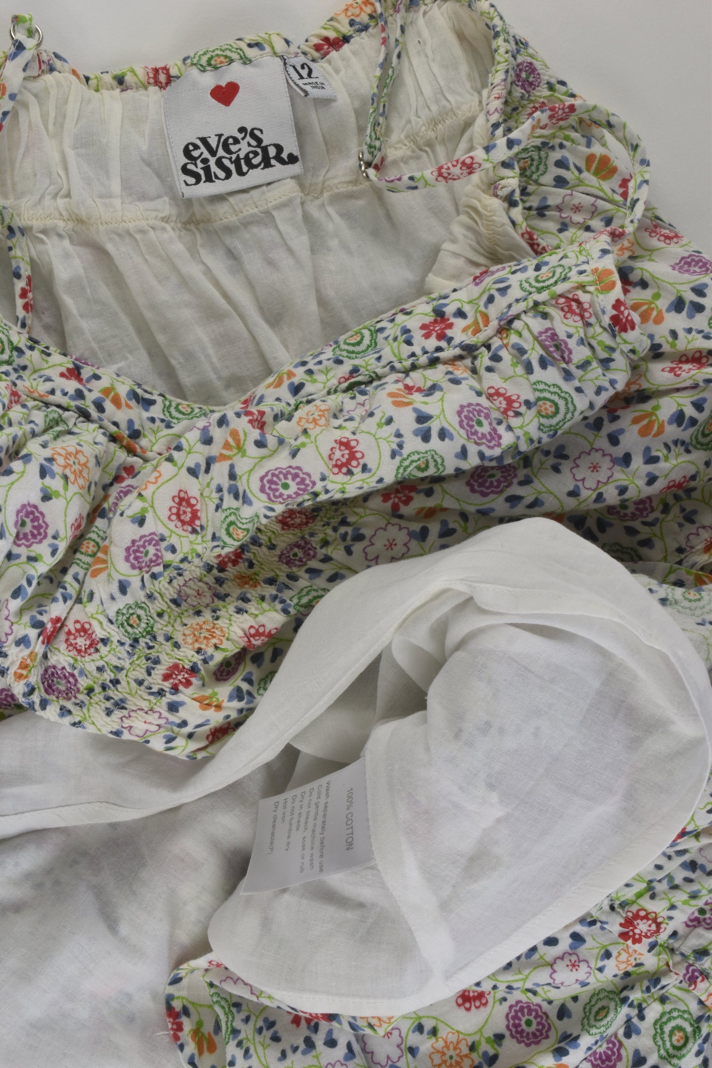 Eve's Sister Size 12 Lined Floral Dress