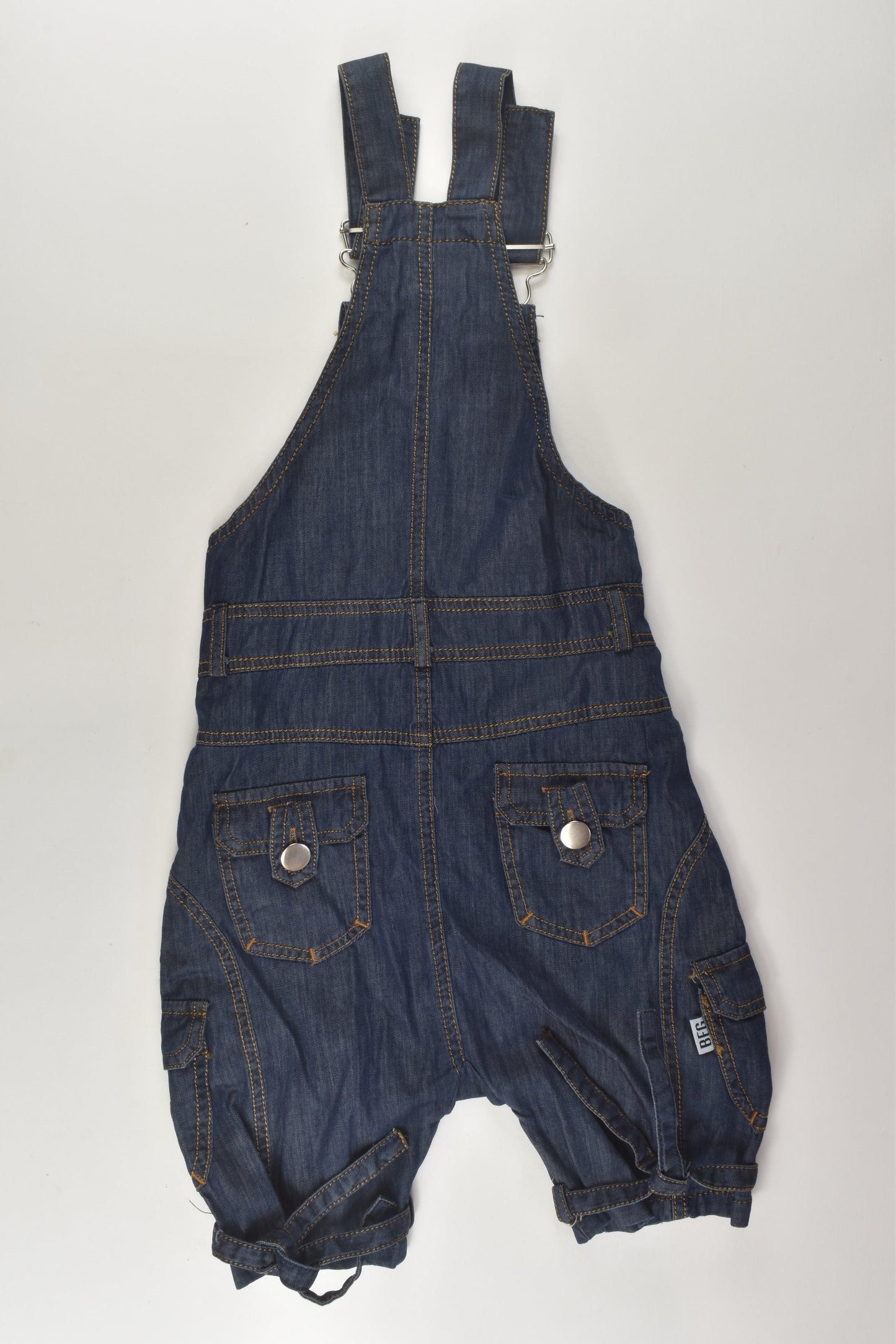 Faith & Grace Size 2 Short Denim Overalls