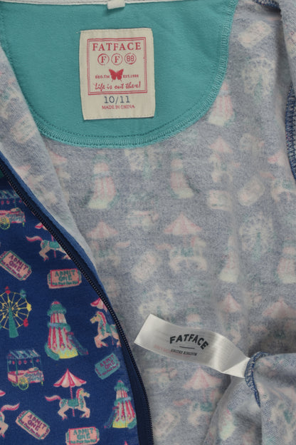 FatFace Size 10/11 Funfair Zip Jumper