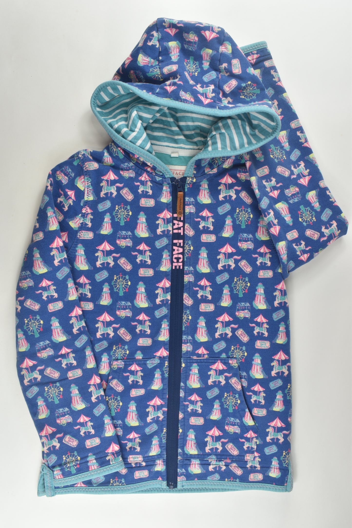 FatFace Size 10/11 Funfair Zip Jumper