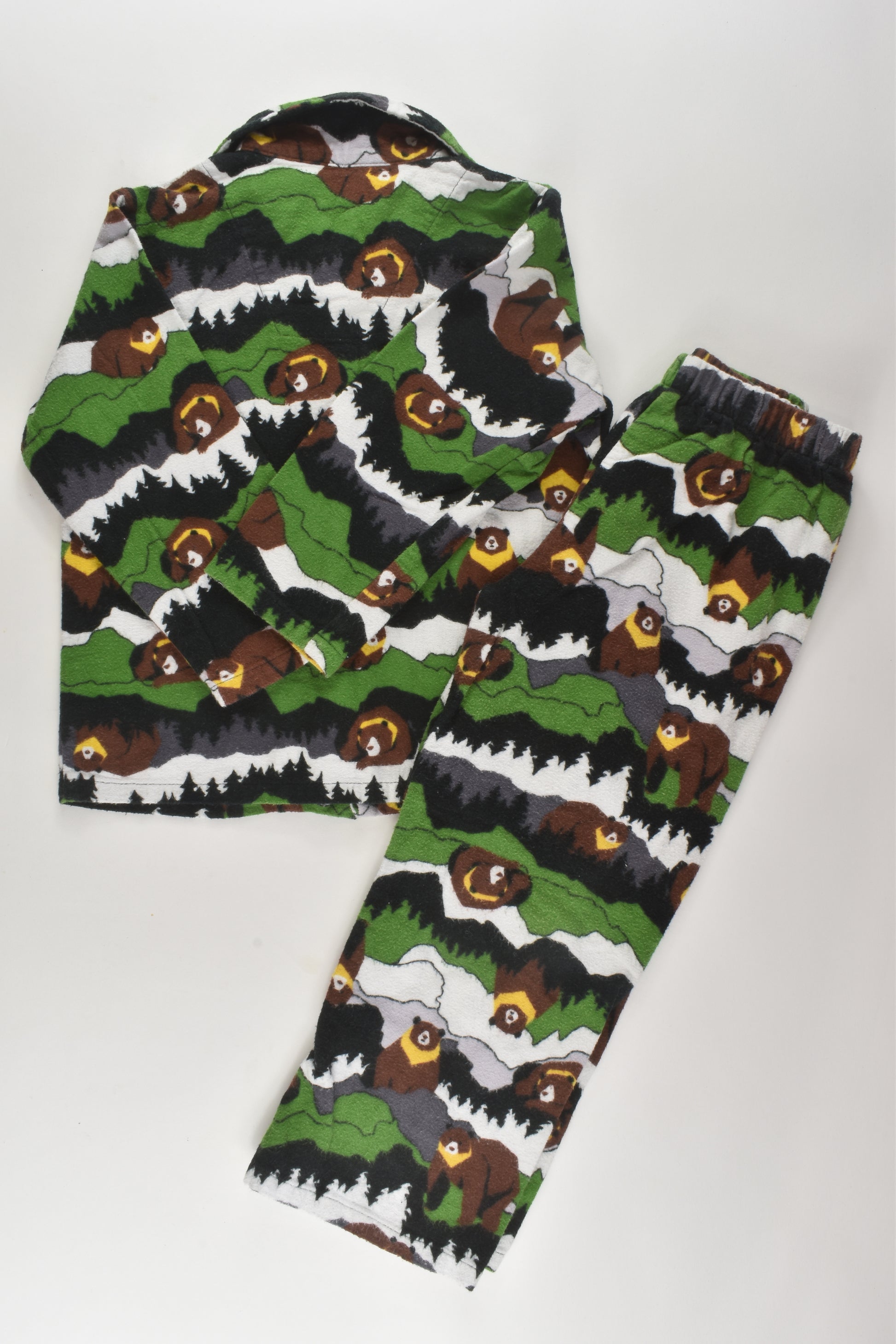 Favourites Size 4 Bear Flannel Pyjamas