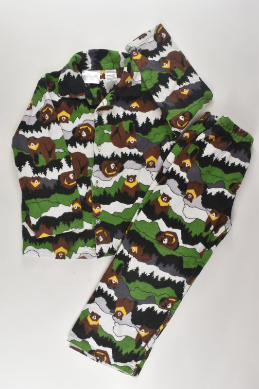 Favourites Size 4 Bear Flannel Pyjamas