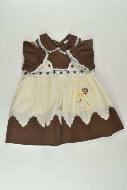 First in Fashion Size 00 Vintage Dress