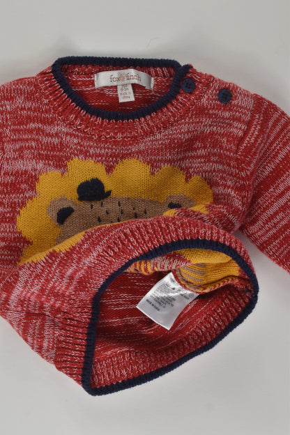 Fox & Finch Size 000 Lion Knit Jumper