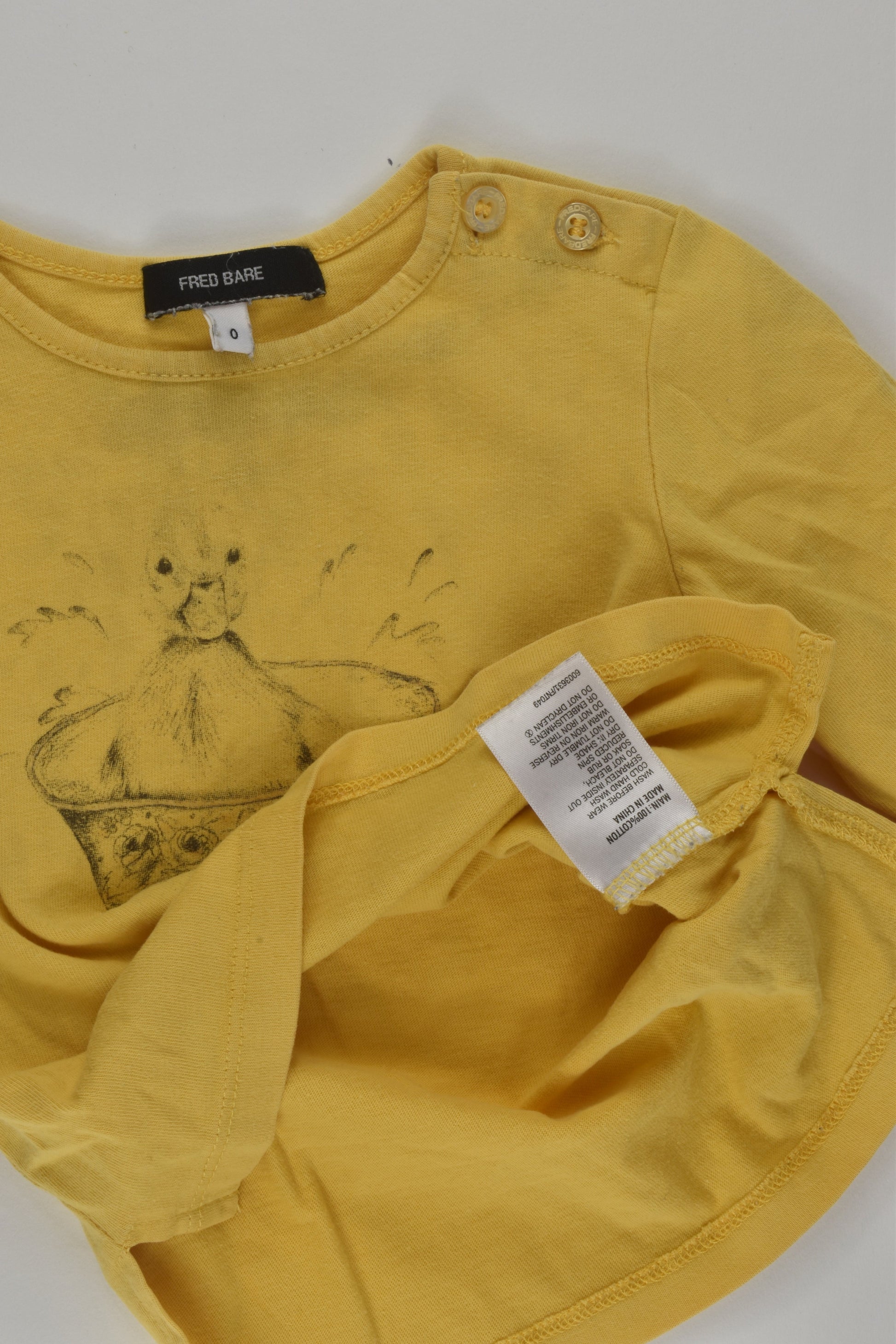 Fred Bare Size 0 Duckling Top