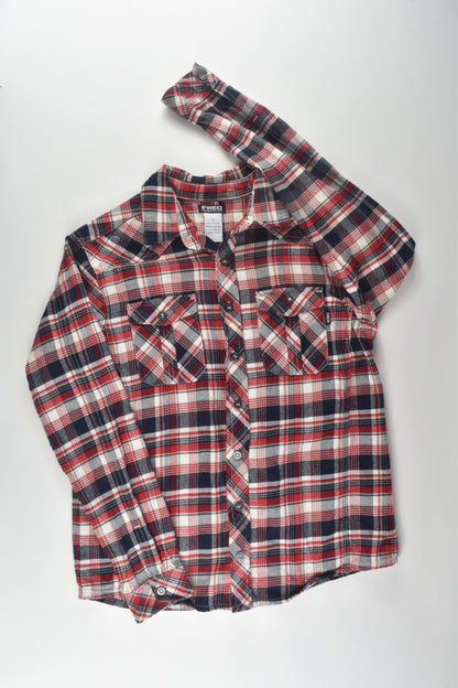 Fred Bare Size 12 Checked Flannel Shirt