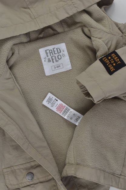 Fred & Flo Size 00 Fleece Lined 'Ready to Explore' Jacket