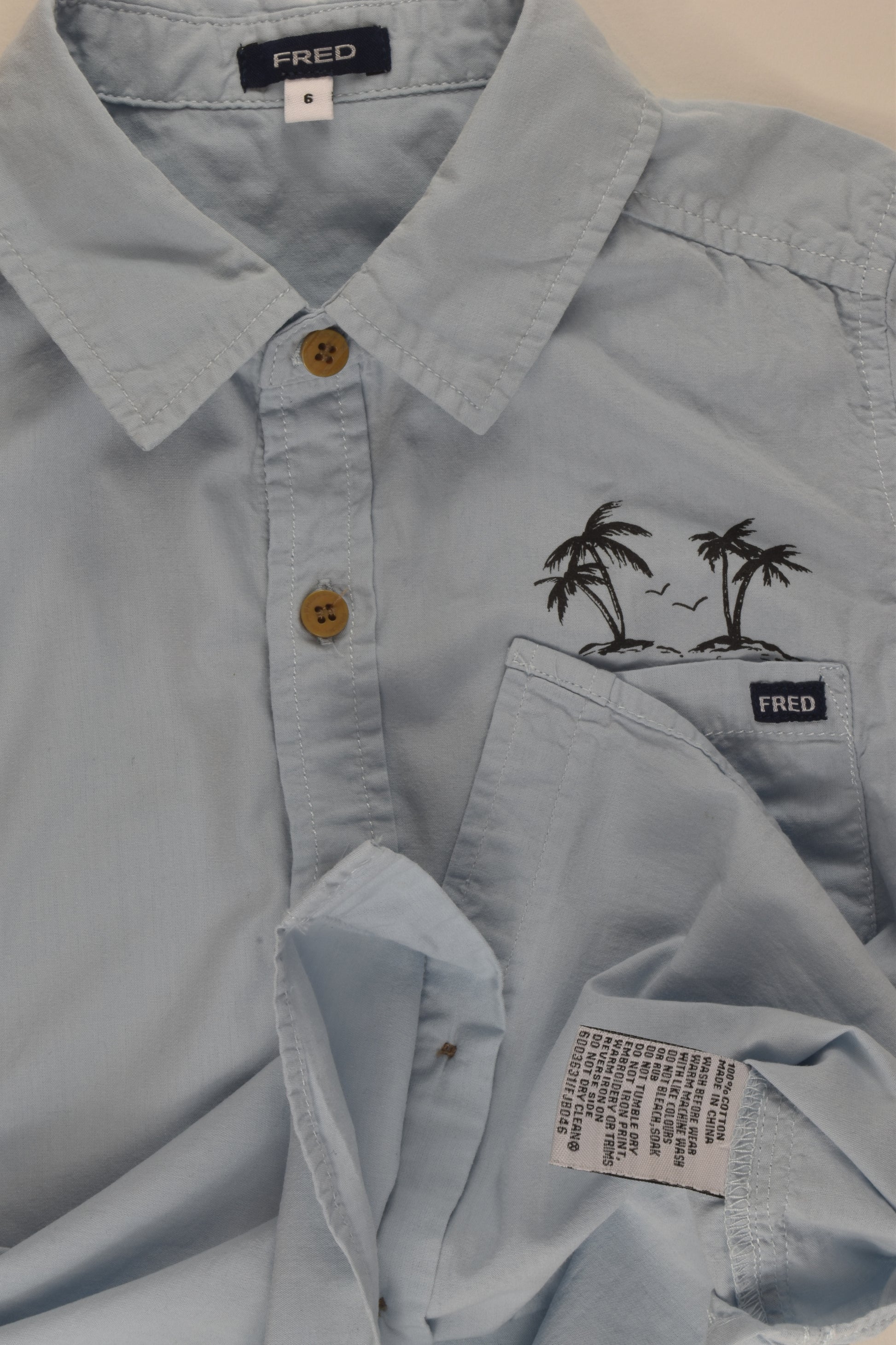 Fred Size 6 Button-up Shirt